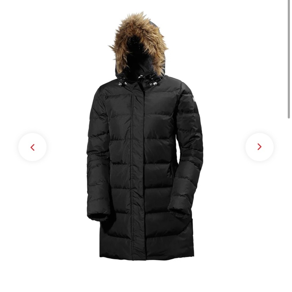 Black Helly Hansen Aden Down Parka